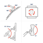 Ergotron LX Desk Mount Dual Direct Arm