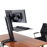 Ergotron WorkFit-SR, Dual Monitor, Sit-Stand Desktop Workstation