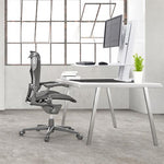 Ergotron WorkFit-SR, Dual Monitor, Sit-Stand Desktop Workstation