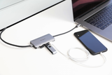 Targus USB-C Ethernet Adapter with 3x USB-A Ports