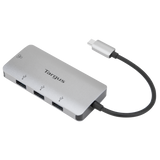 Targus USB-C Ethernet Adapter with 3x USB-A Ports