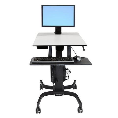 Ergotron WorkFit-C, Single LD Sit-Stand Mobile Desk